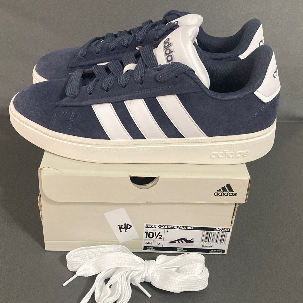 Adidas Grand Court Alpha 00s Navy/White mens - Picture 1 of 6